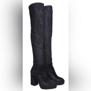 Janet & Janet / Over the Knee Black Suede Boots / 6.5 US / Worn only once